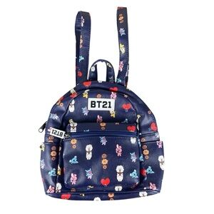 BT21 Friends Navy Kids‎ Mini Backpack